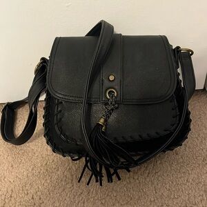Black crossbody bag